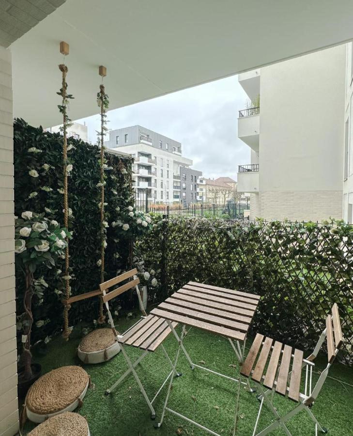 Spacieux Appart Terrasse Metro Hopital 4Pers Wifi 빌쥐이프 외부 사진
